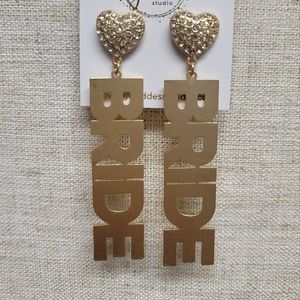 Bride earrings